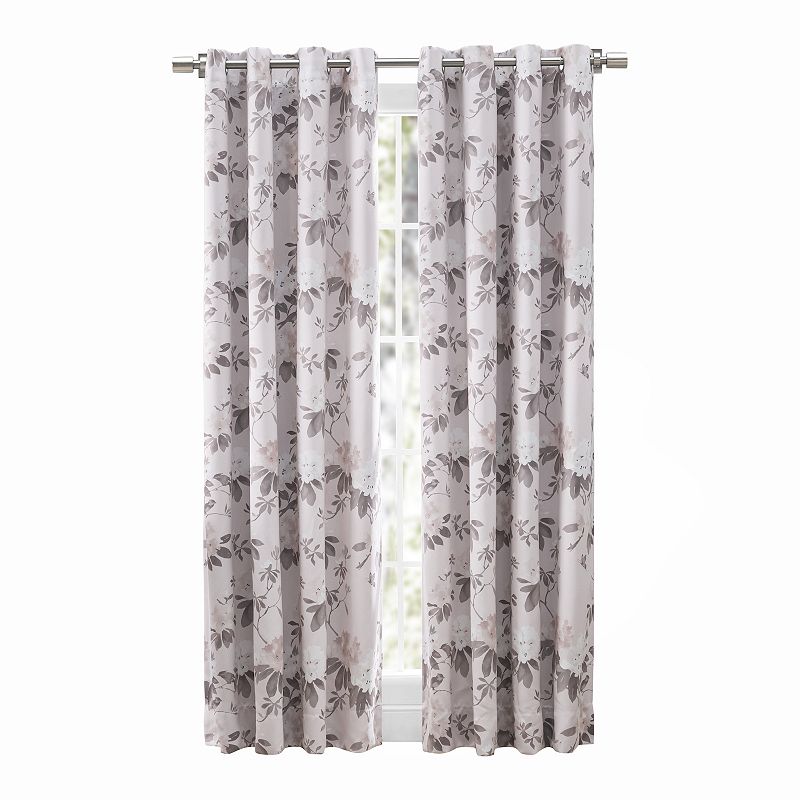 Mystic Garden Floral Blackout Grommet Panel