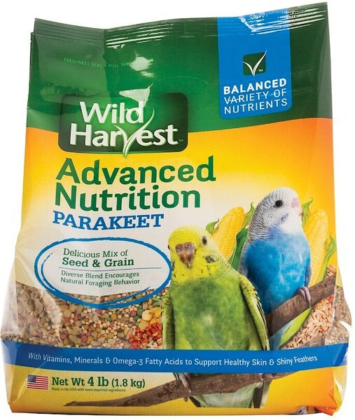 Wild Harvest Advanced Nutrition Diet Parakeet Food