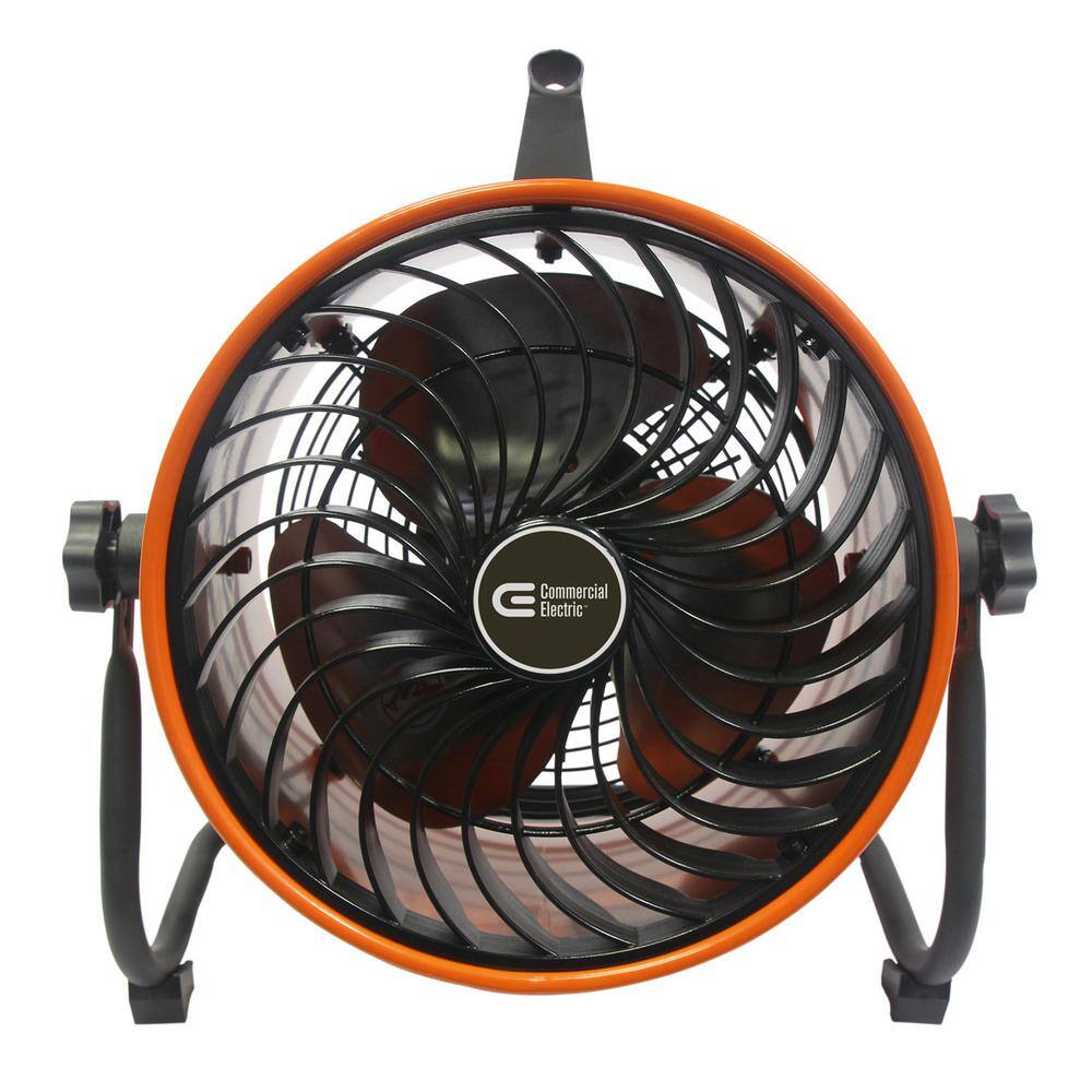 Commercial Electric 10 in. High Velocity Mini Turbo Floor Fan HVFF10CE