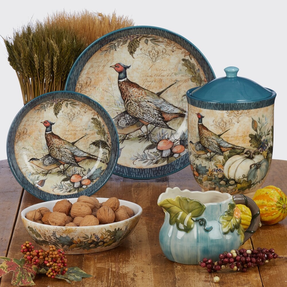 Certified International Harvest Gatherings Deep Bowl