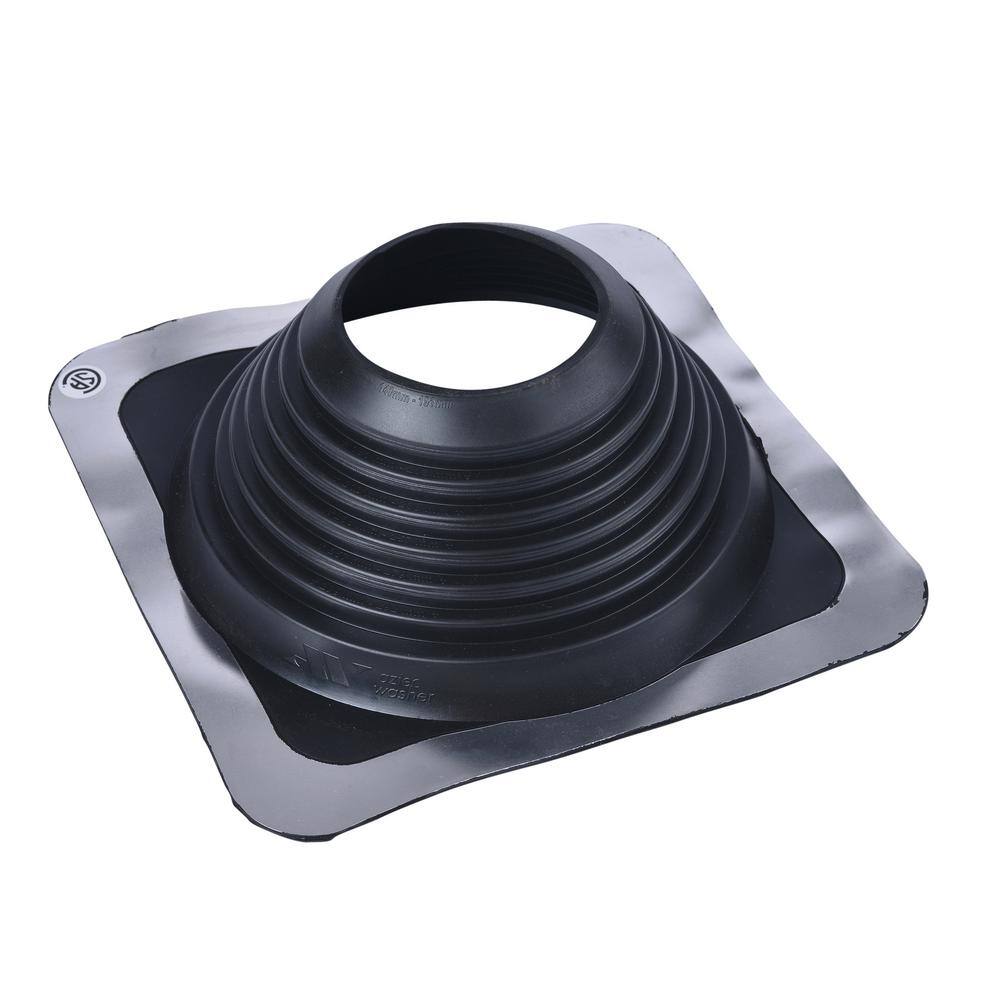 Oatey Master Flash 14 in. x 14 in. Vent Pipe Roof Flashing with 5-12 in. - 11-12 in. Adjustable Diameter 14056