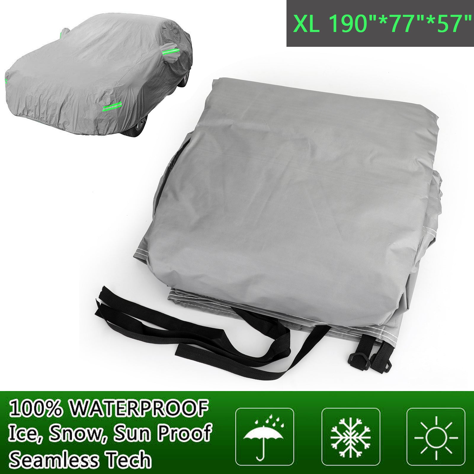 Car Cover Water Resistant Breathable Snow Heat Dust Rain Resistant For SUV Universal For BMW For Audi Car Parts XL