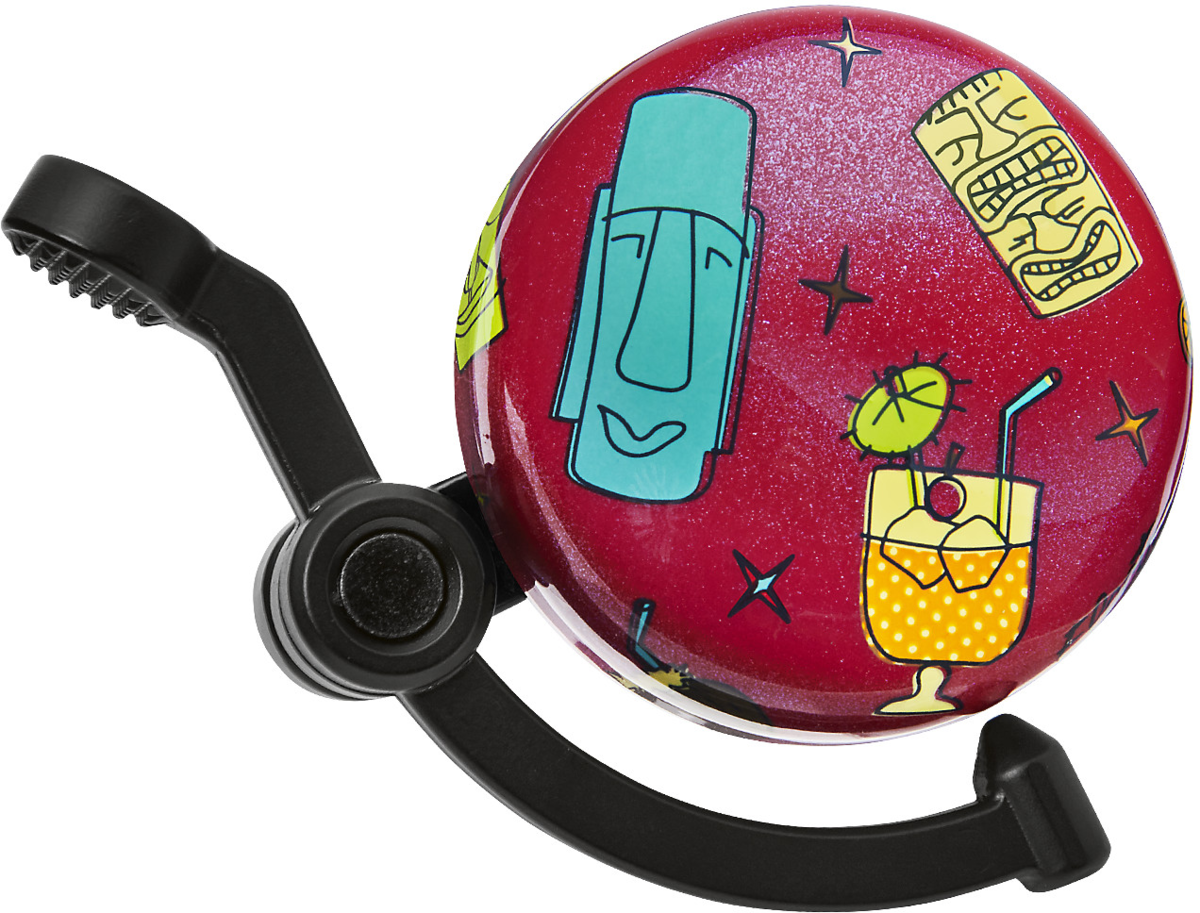 Electra Domed Linear Bike Bell - Tiki Time