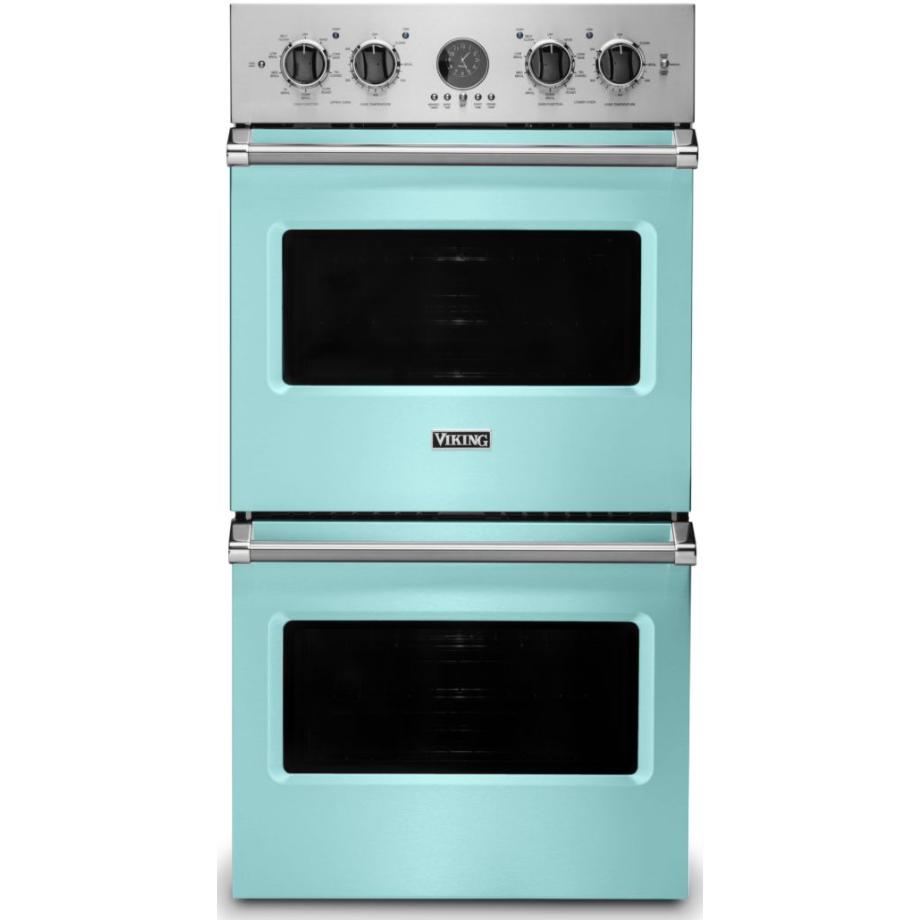 Viking 27-inch 8.4 cu.ft. Built-in Wall Double Oven with  TruConvec Convection VDOE527BW