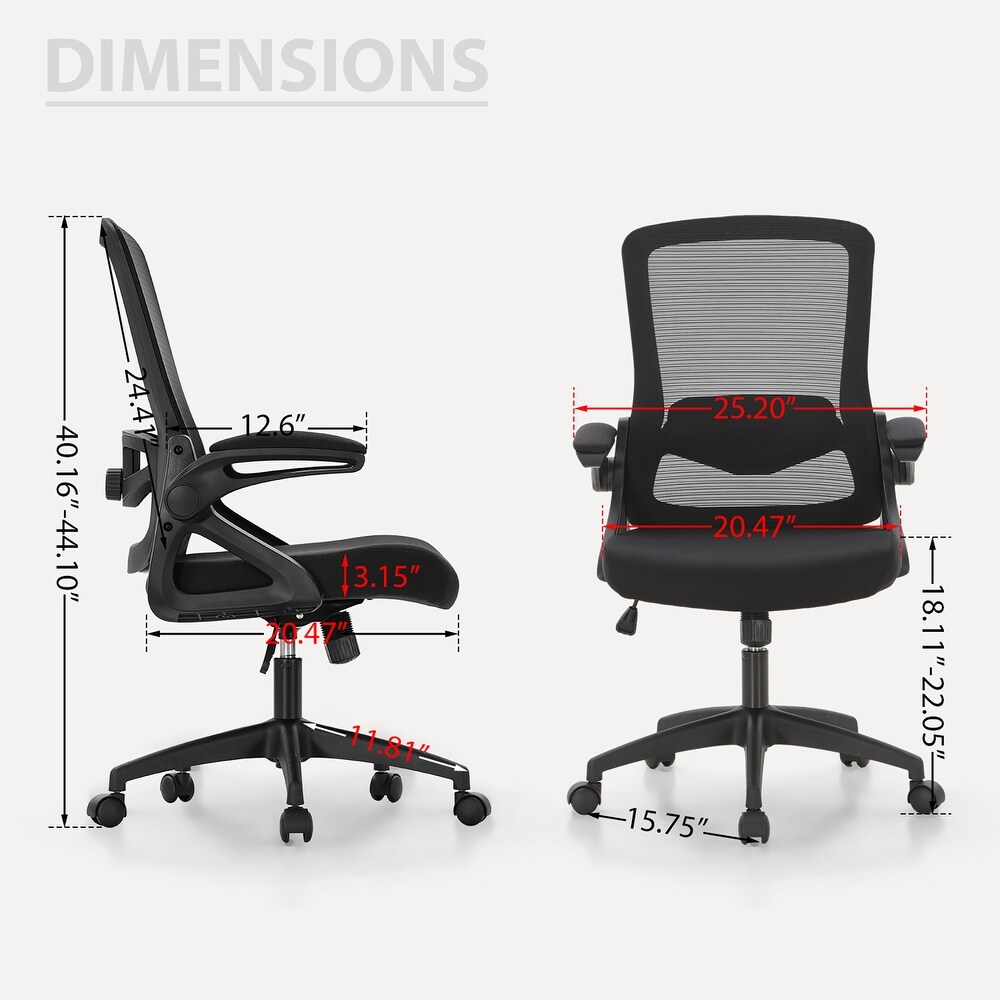 Ergonomic Mesh Office Desk Chair with High Back  360° Swivel Executive Computer Chair