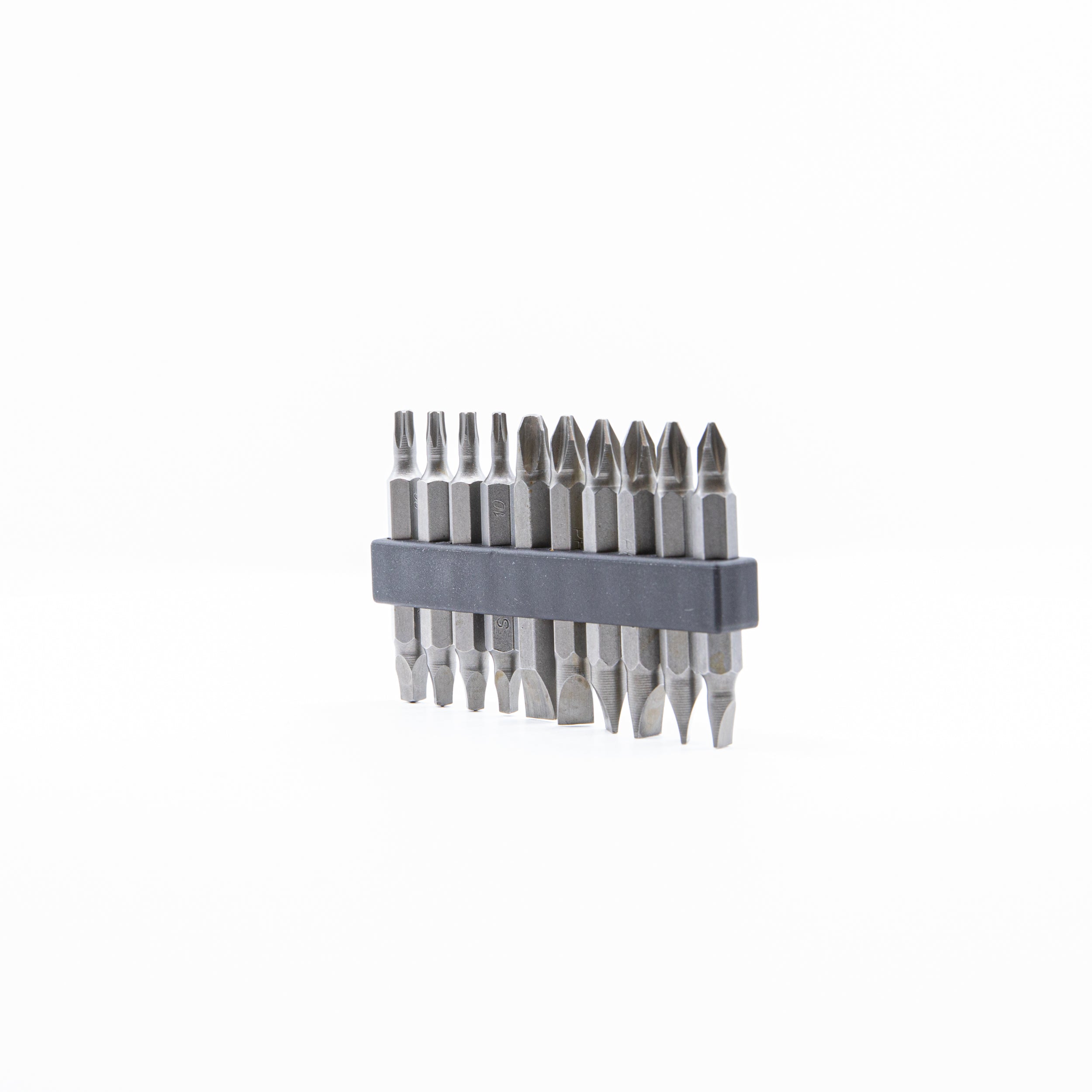 Screwdriver Bit Set, Double Ended, 10-Piece