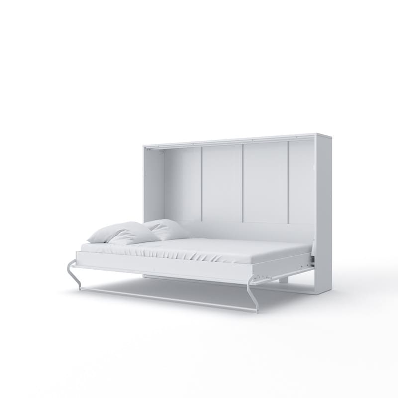 INVENTO Horizontal Wall Bed with mattress 47.2 x 78.7 inch