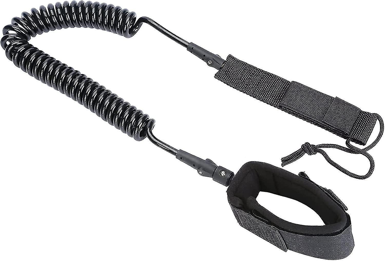 Surfing Coiled Leash For Stand Up Paddle Board And Surfboard