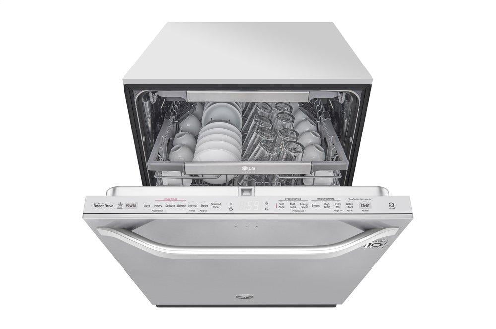 Lg LSDT9908SS Lg Studio Top Control Smart Wi-Fi Enabled Dishwasher With Quadwash™