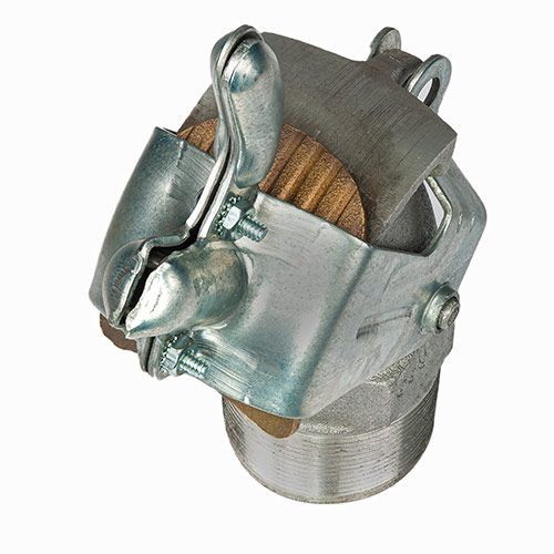 BASCO Aluminum Gate Valve 2 Inch NPT Inlet