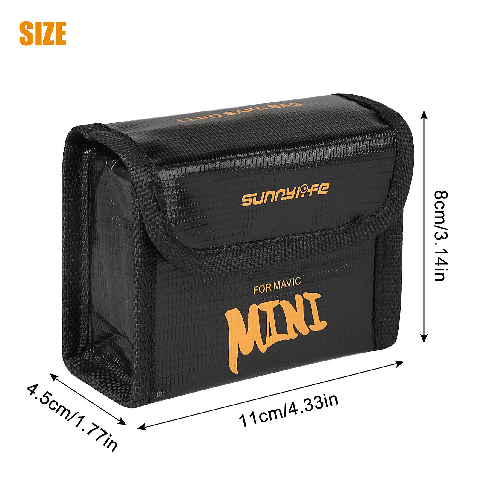 Fireproof Storage Lipo Battery Safe Bag For Dji Mavic Mini/2 Drone