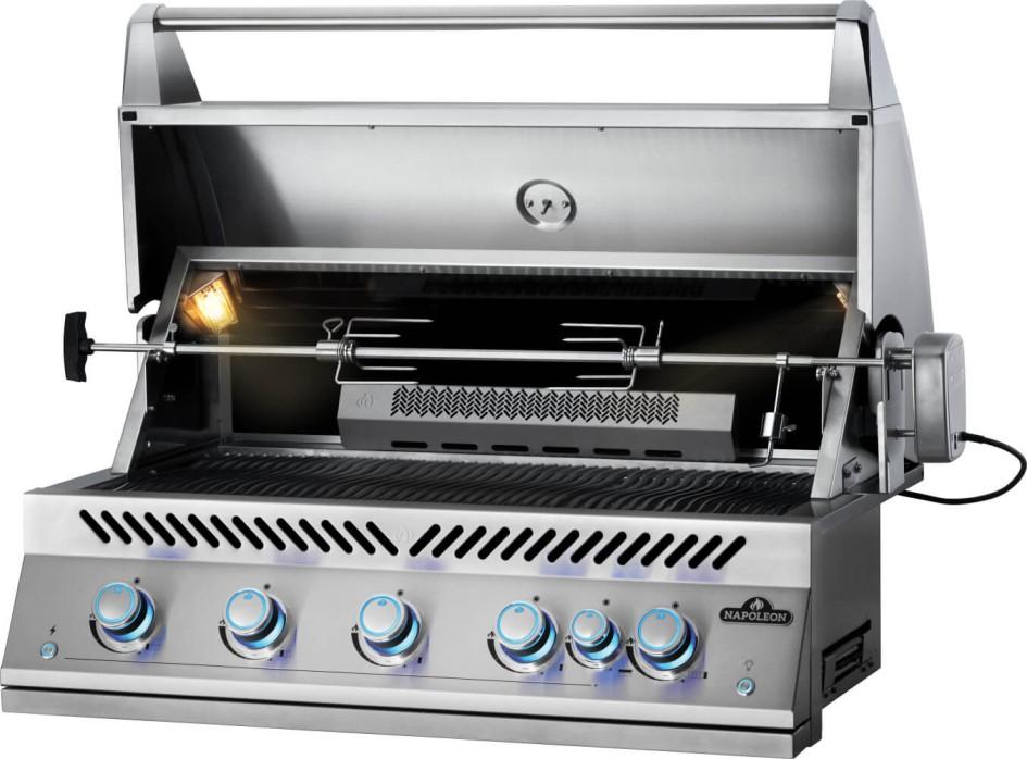 Napoleon Bbq BIG38RBNSS1 Built-In 700 Series 38 With Infrared Rear Burner , Natural Gas, Stainless Steel