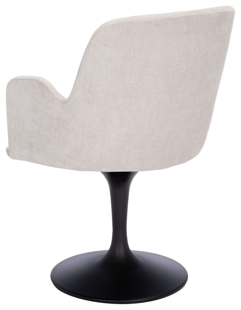 Safavieh Couture Cherith Pedastal Dining Chair   Midcentury   Dining Chairs   by Safavieh  Houzz