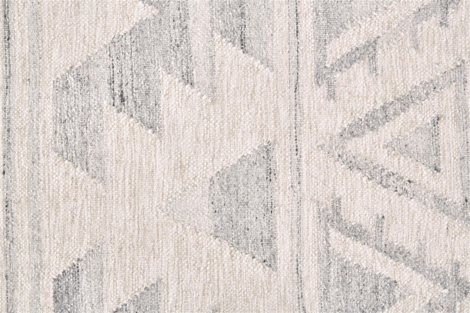 Bray Flatweave Blue and Ivory Rug by BD Fine