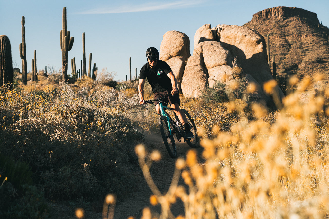 4130 All-Road - Flat Bar - Turquoise Fade (650b / 700c)