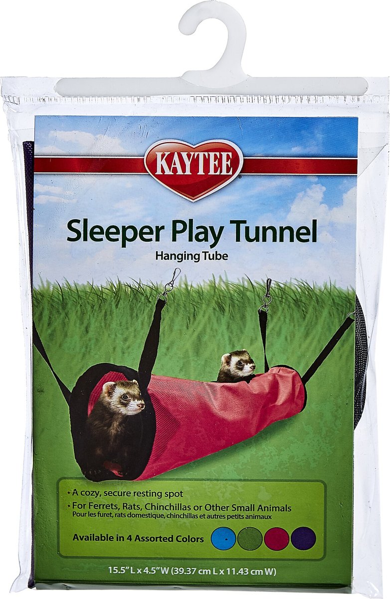 Kaytee Simple Sleeper Small Animal Play Tunnel， Assorted Colors