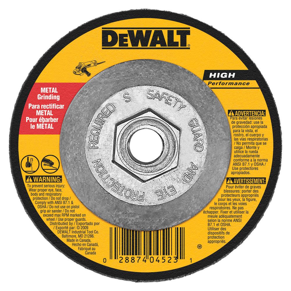 DEWALT 7 x 3/32 x 5/8 to 11 Metal Notching Wheel