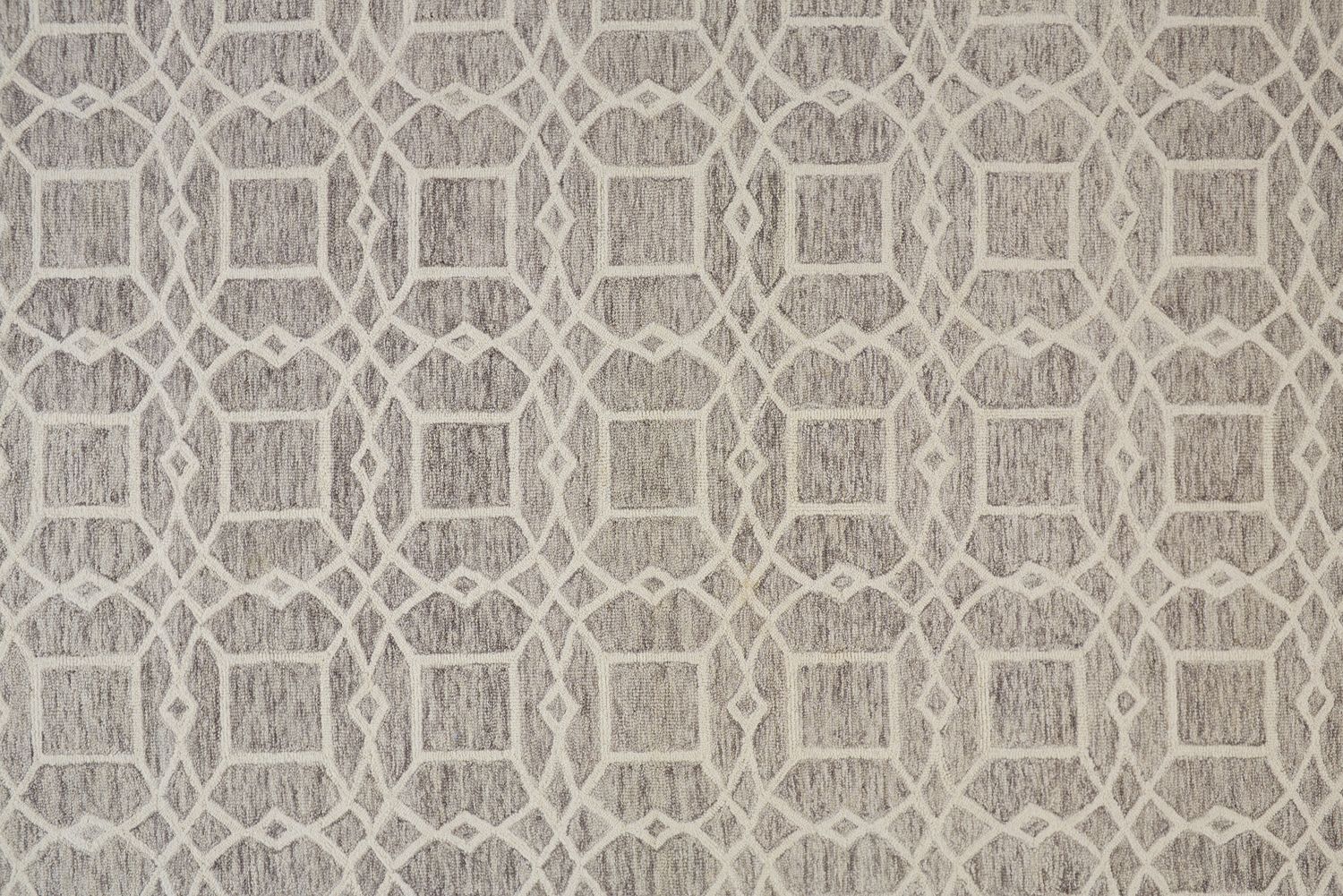 Veran Gray and Ivory Rug by BD Fine