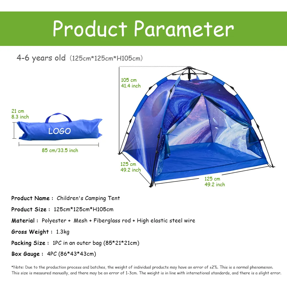 Cheap Kids Home Decore Children's Outdoor Camping Hiking Tent Playhouse Tent Diy Play Toy Kid Camping Tent For Boy Girls