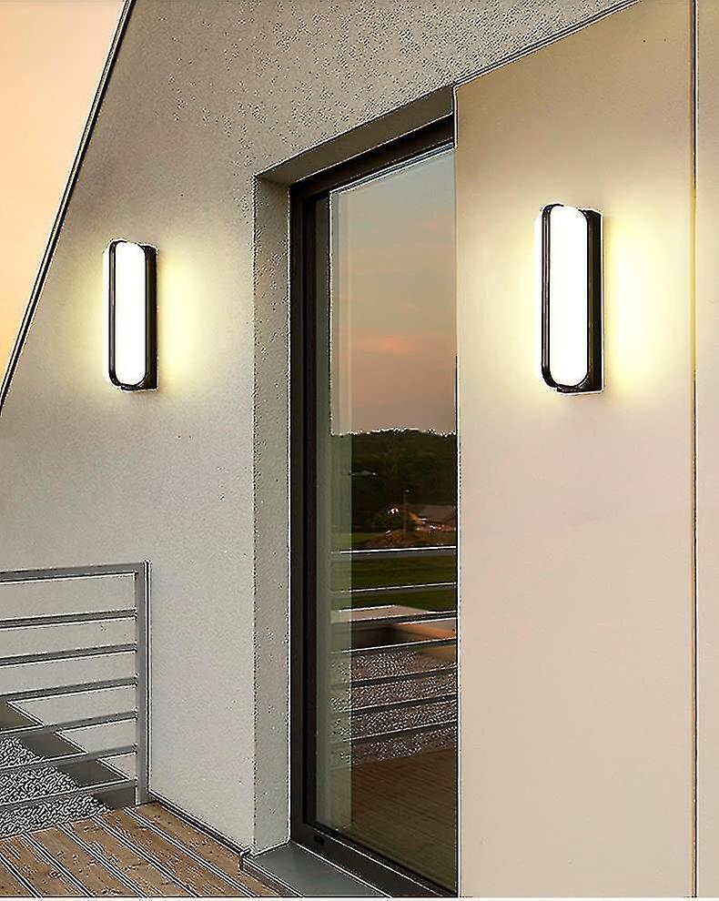 Ip65 Led Outdoor Wall Light Modern Waterproof Wall Lamp / Aluminum / 3000k Warm White / Led Wall Light