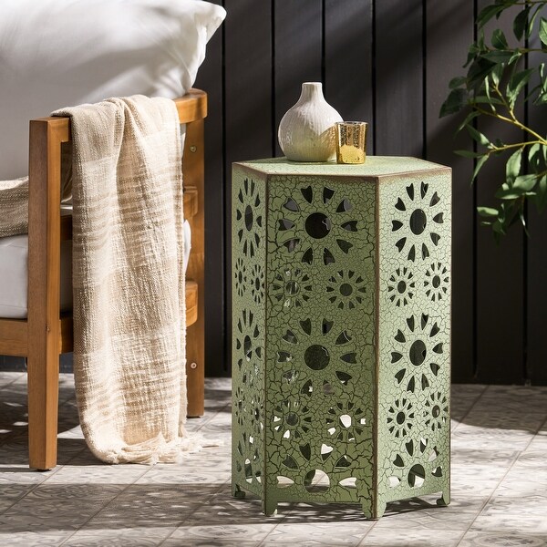 Iron Outdoor Side Table