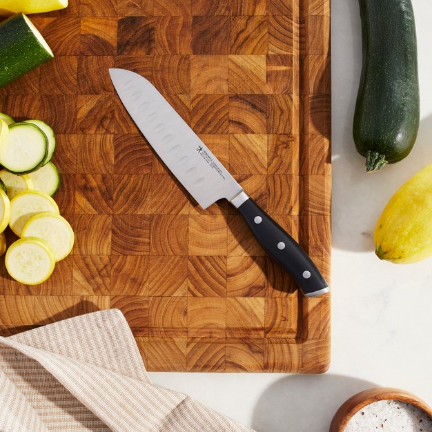 Henckels Forged Accent Hollow Edge Santoku Knife