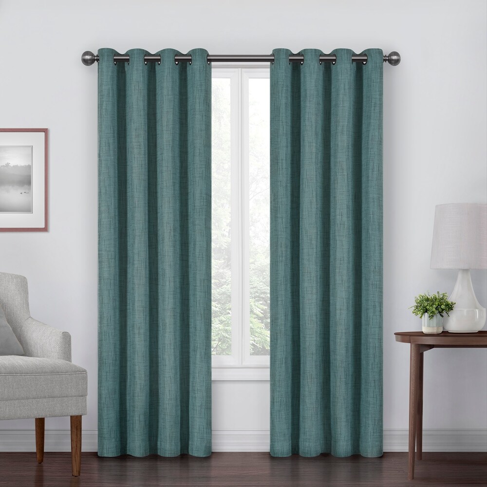 Eclipse Gemini Blackout Window Curtain Panel