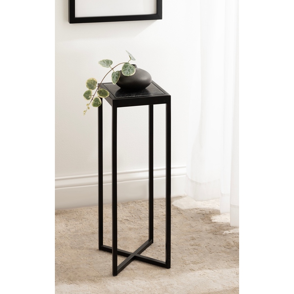 Kate and Laurel Jaspur Square Metal End Table