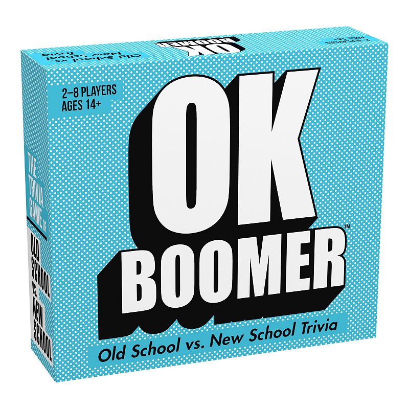 Goliath Games OK Boomer: Old School vs. New School Trivia Game