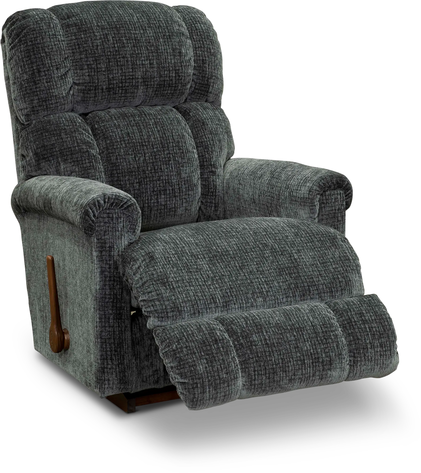 Pinnacle Steel Gray Rocker Recliner