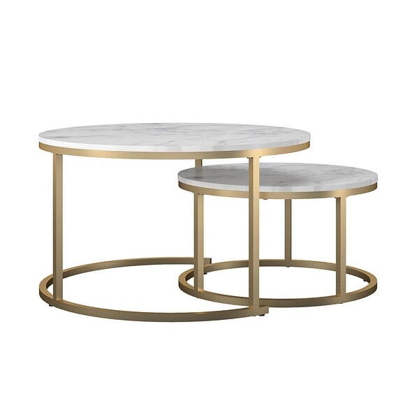 CosmoLiving by Cosmopolitan Amelia Nesting Coffee Tables