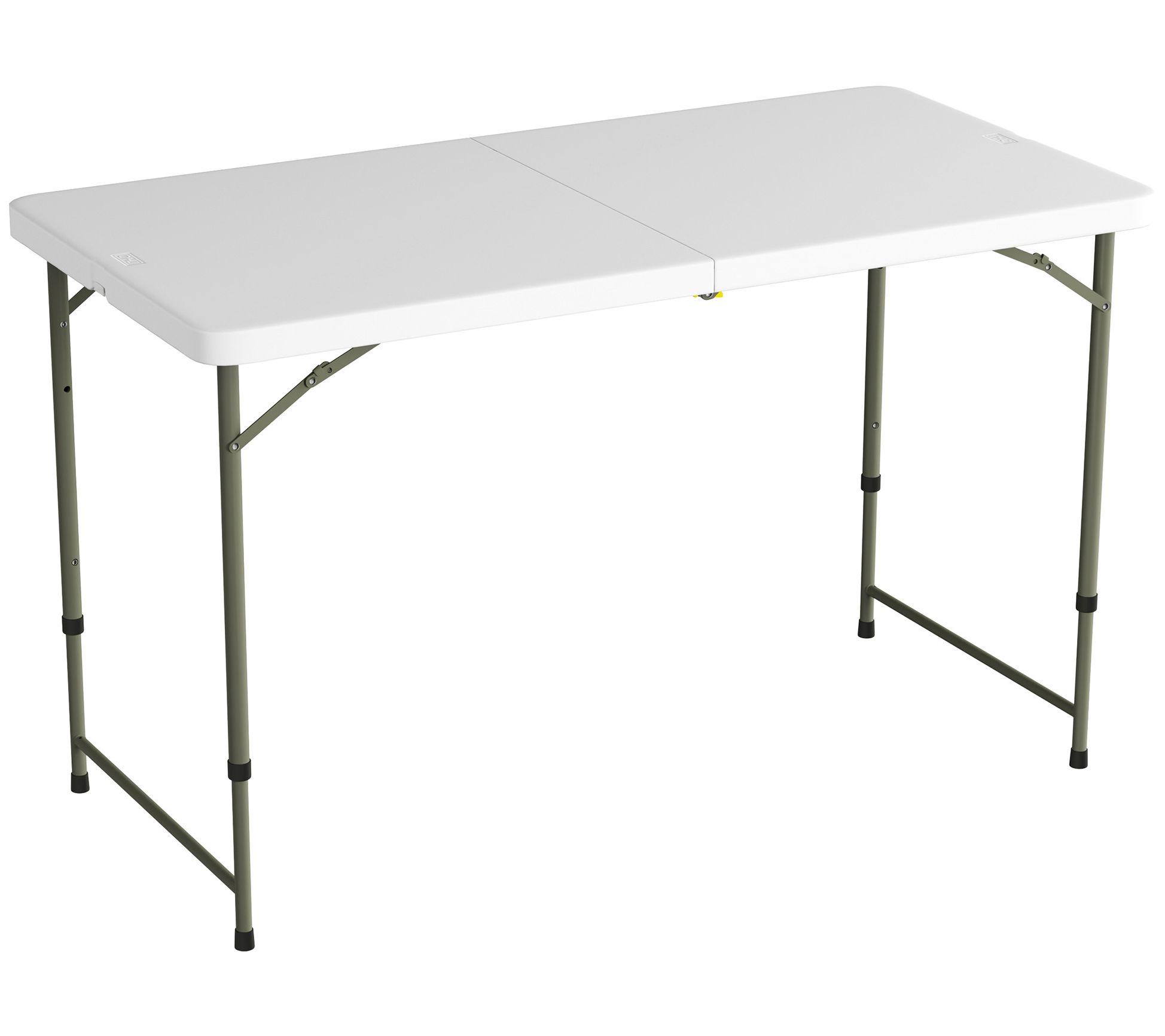 Lavish Home Adjustable 4' Folding Table