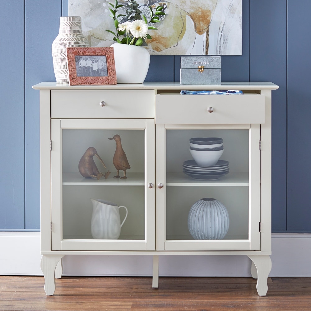 Copper Grove Rawdon Glass Front Buffet/Sideboard