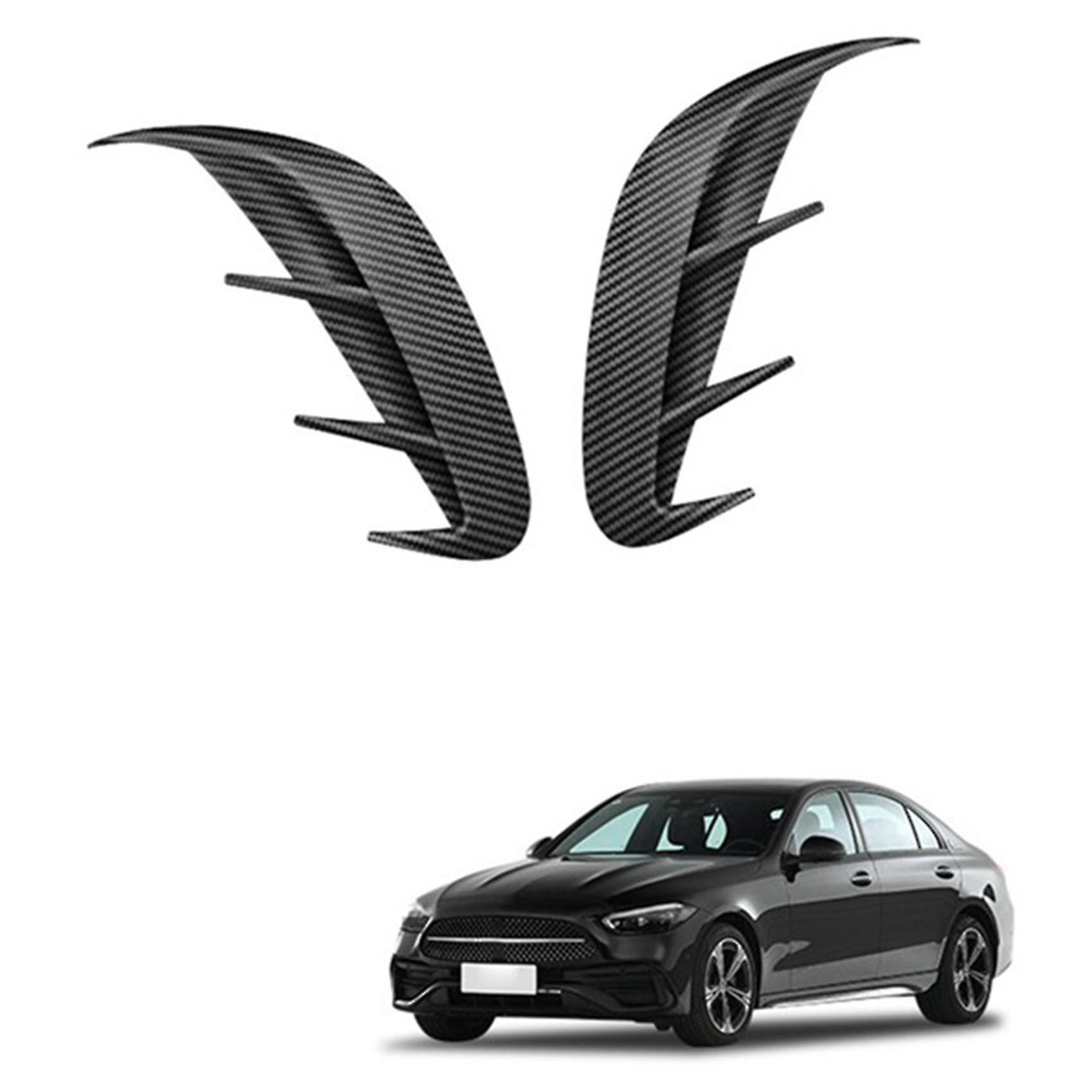 Carbon Fiber Rear Bumper Lip Splitter Spoiler Outlet Trim Cover For C Class W206 C200 C220 C260 C30