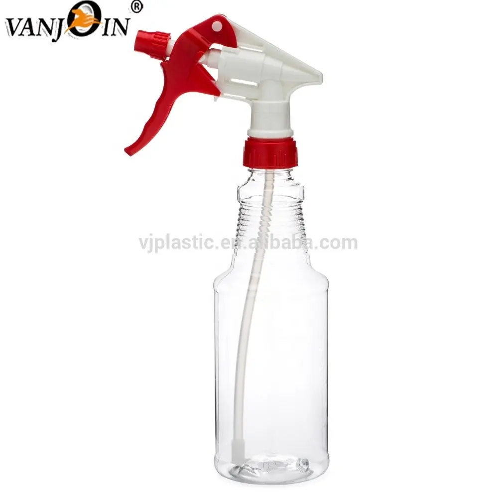 Plastic Spray Bottles Leak Proof Trigger Sprayer pump 500ml 750ml 32 oz HDPE bottle cleaning supply spray bottle