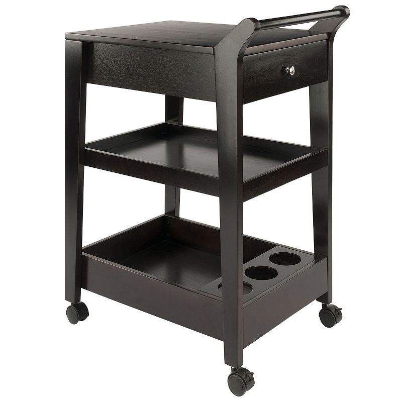 Winsome Jeston Entertainment Bar Cart