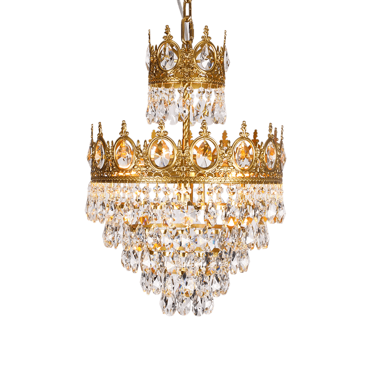 Vintage Crystal Chandelier