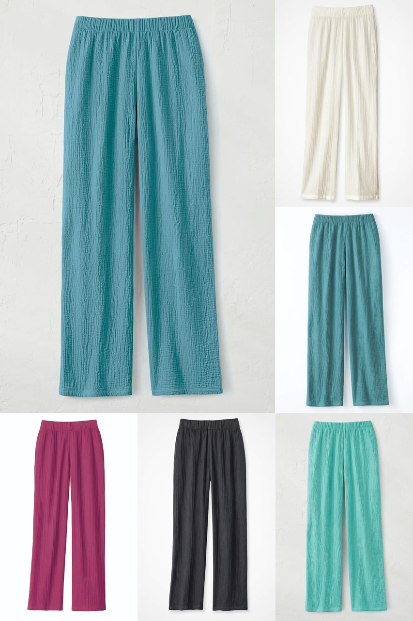 Summer Breeze Gauze Pants