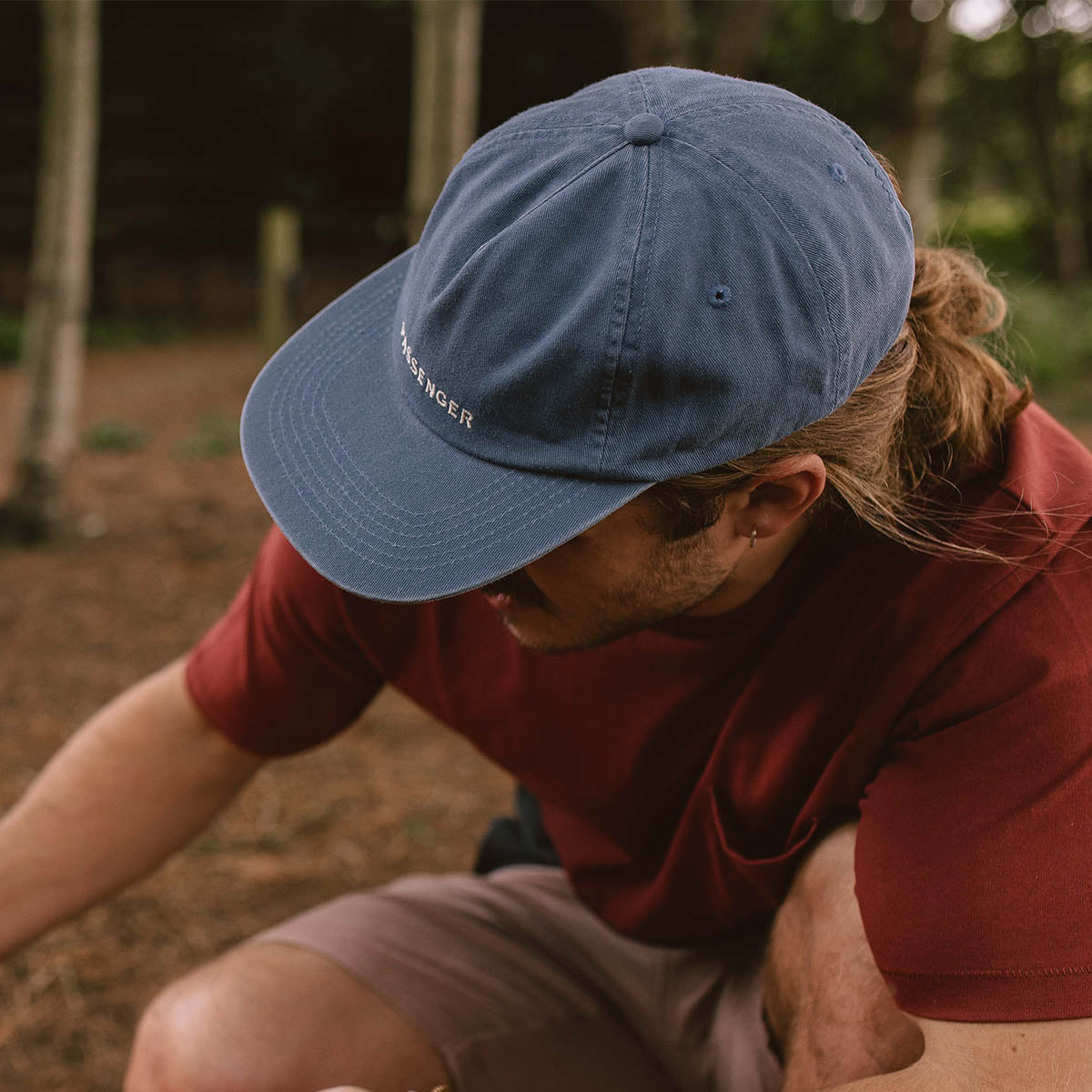 Byron Recycled Cap - Stone Blue