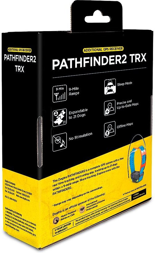 Dogtra Pathfinder2 Trx Dog Tracking Only Additional Receiver Collar