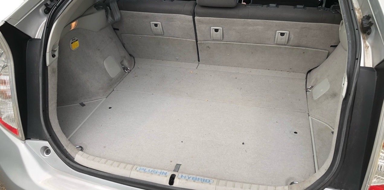 Laser Measured Trunk Liner Cargo Rubber Tray for Toyota Prius 2010-2015