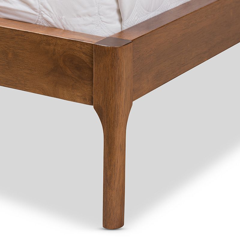 Baxton Studio Brooklyn Mid-Century Platform Bed