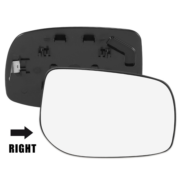 Unique Bargains Car Rearview Right Side Mirror Glass With Backing Plate 879080d210 For Toyota Yaris 2006