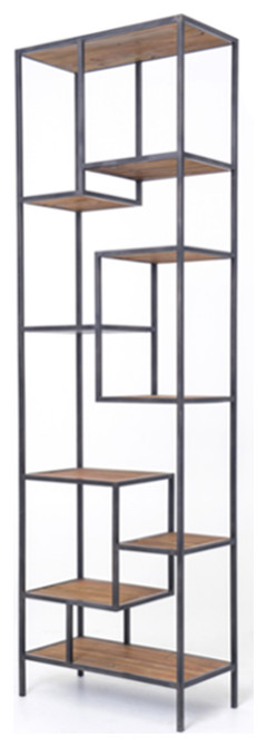 Henrik Bookcase   Industrial   Bookcases   by Marco Polo Imports  Houzz