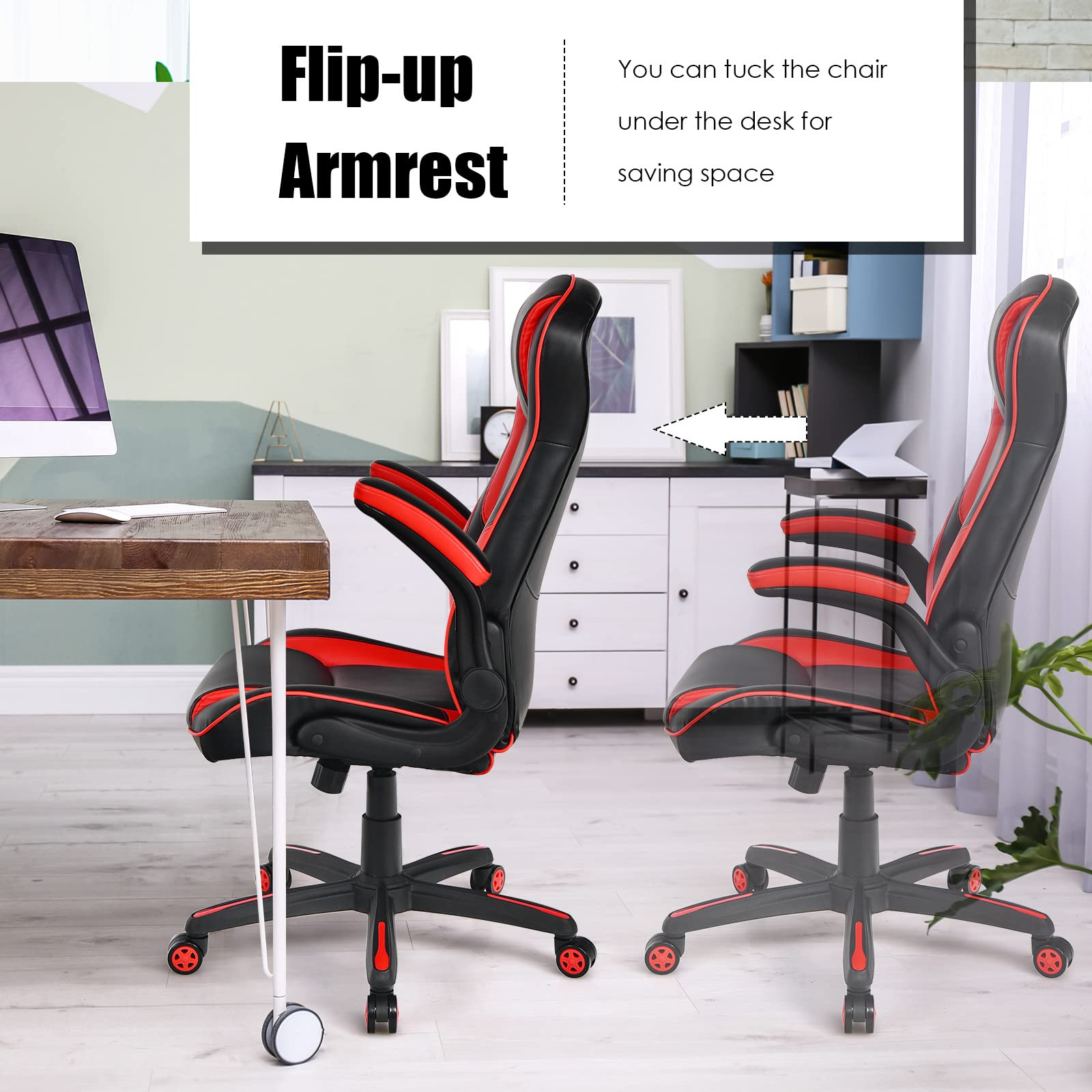 Ergonomic Swivel Computer Chair, Home Office Executive Task Chair