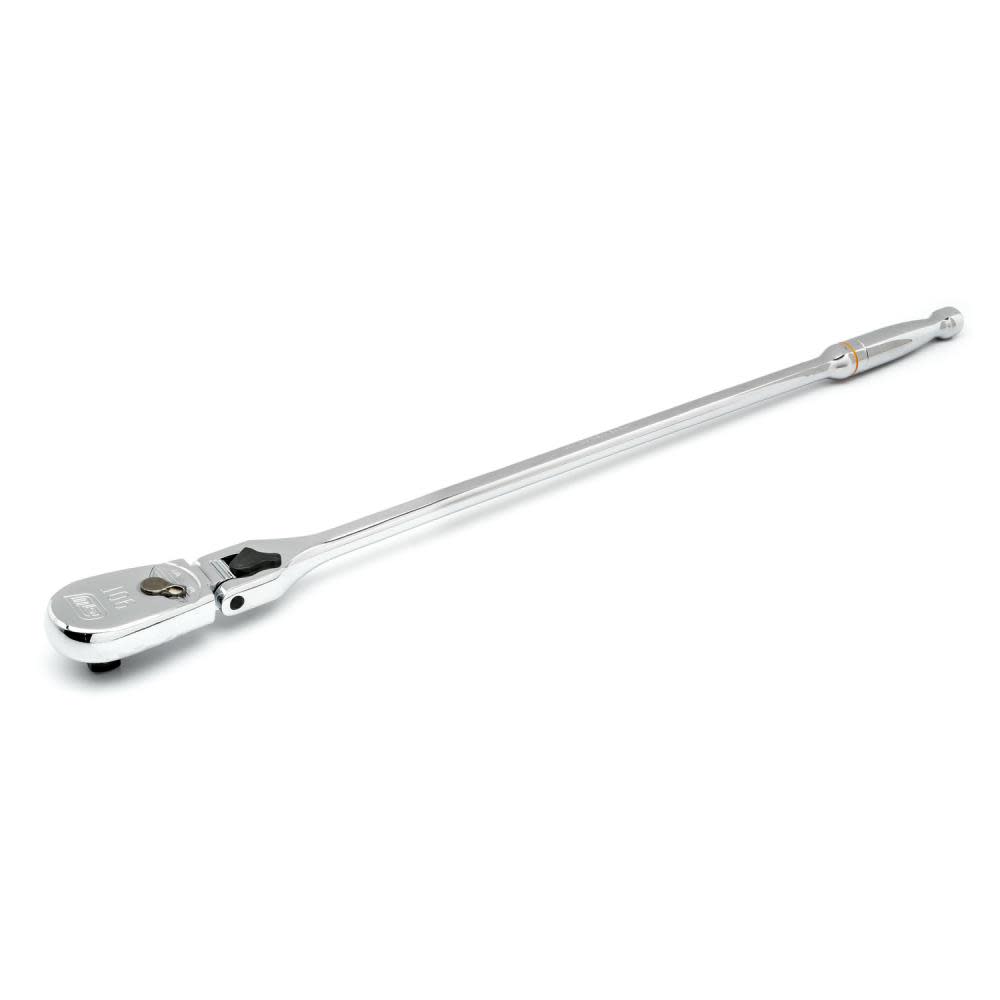 1/2 Drive 90-Tooth Locking Flex Head Teardrop Ratchet 24 ;