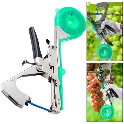 Garden Tools Garter Plants Branch Hand Tying Binding Machine Minced Vegetable Tapetool Tapener Tapes Home