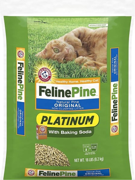 Feline Pine Platinum Natural Pine Cat Litter