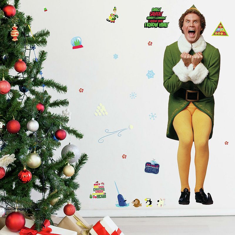 RoomMates Buddy The Elf Peel and Stick Wall Decals