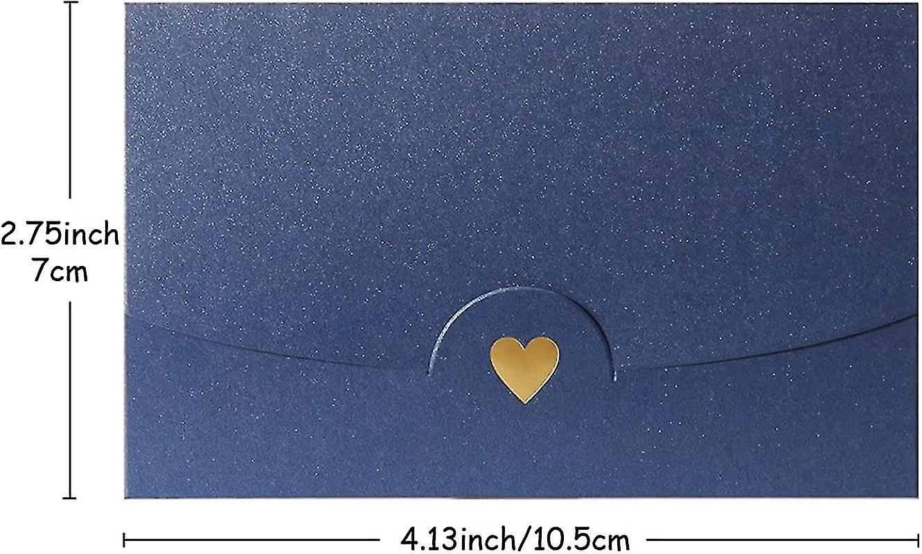 Hot Stamping Love Special Paper Envelopes (8 Types) 48 Pieces (b-2-v)